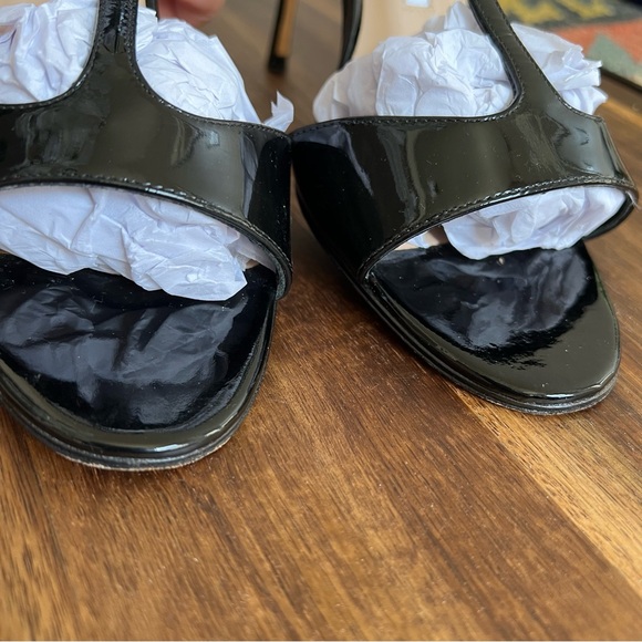 Manolo Blahnik “Cellin” $795 Double T Strap Heels EU38 US8 - Picture 9 of 15